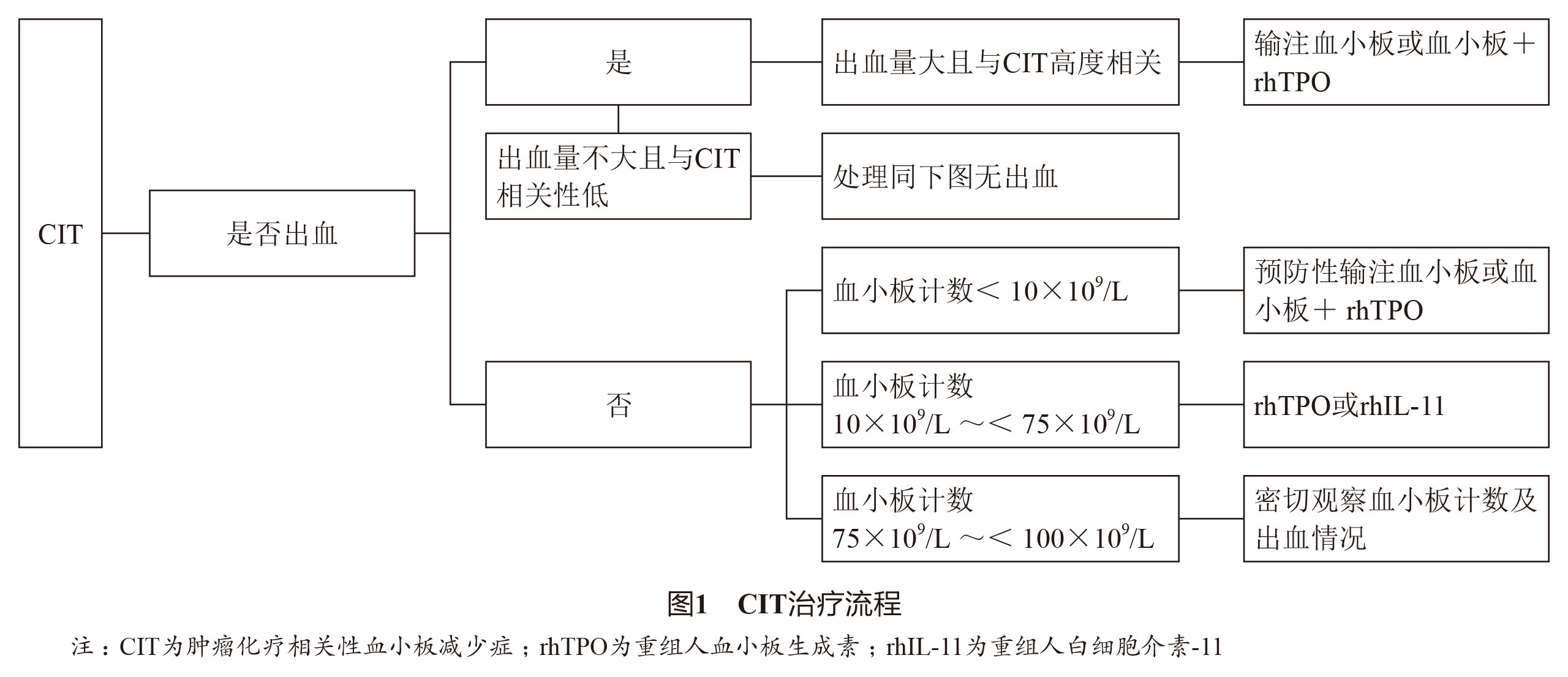 肿瘤治疗相关性血小板减少,肿瘤血小板减少专家共识