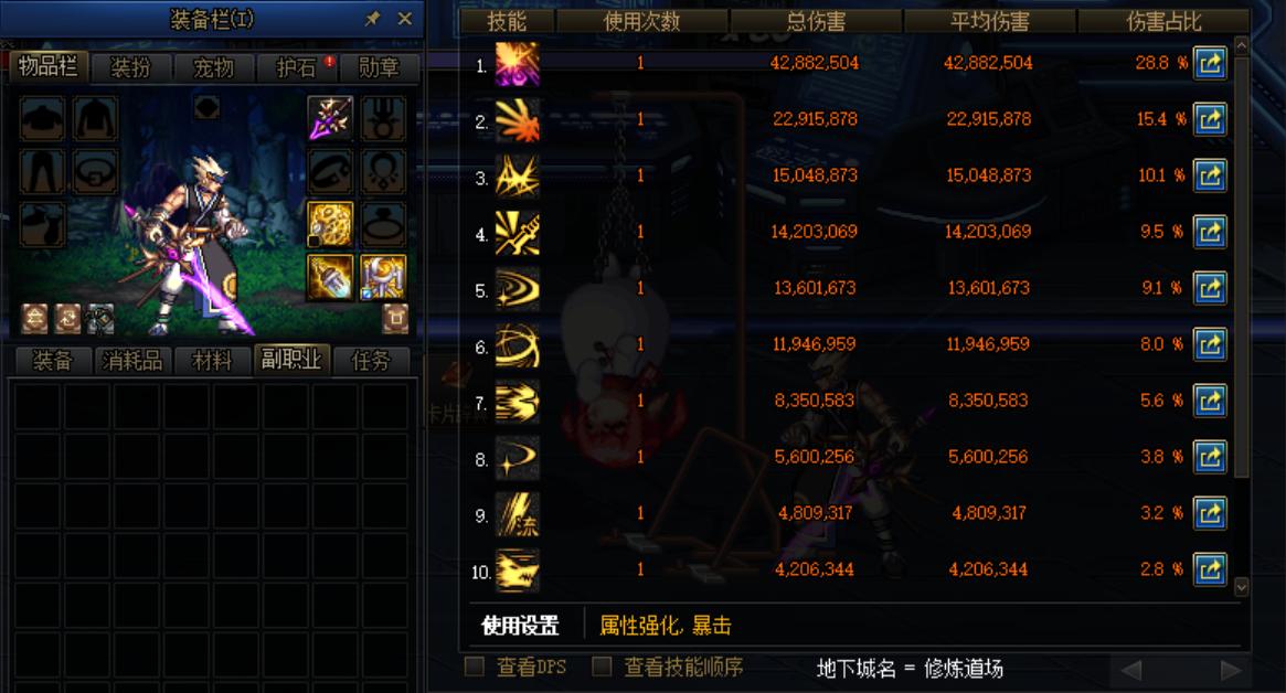 dnf工作服伤害对比,dnf工作服先做特殊装备还是防具