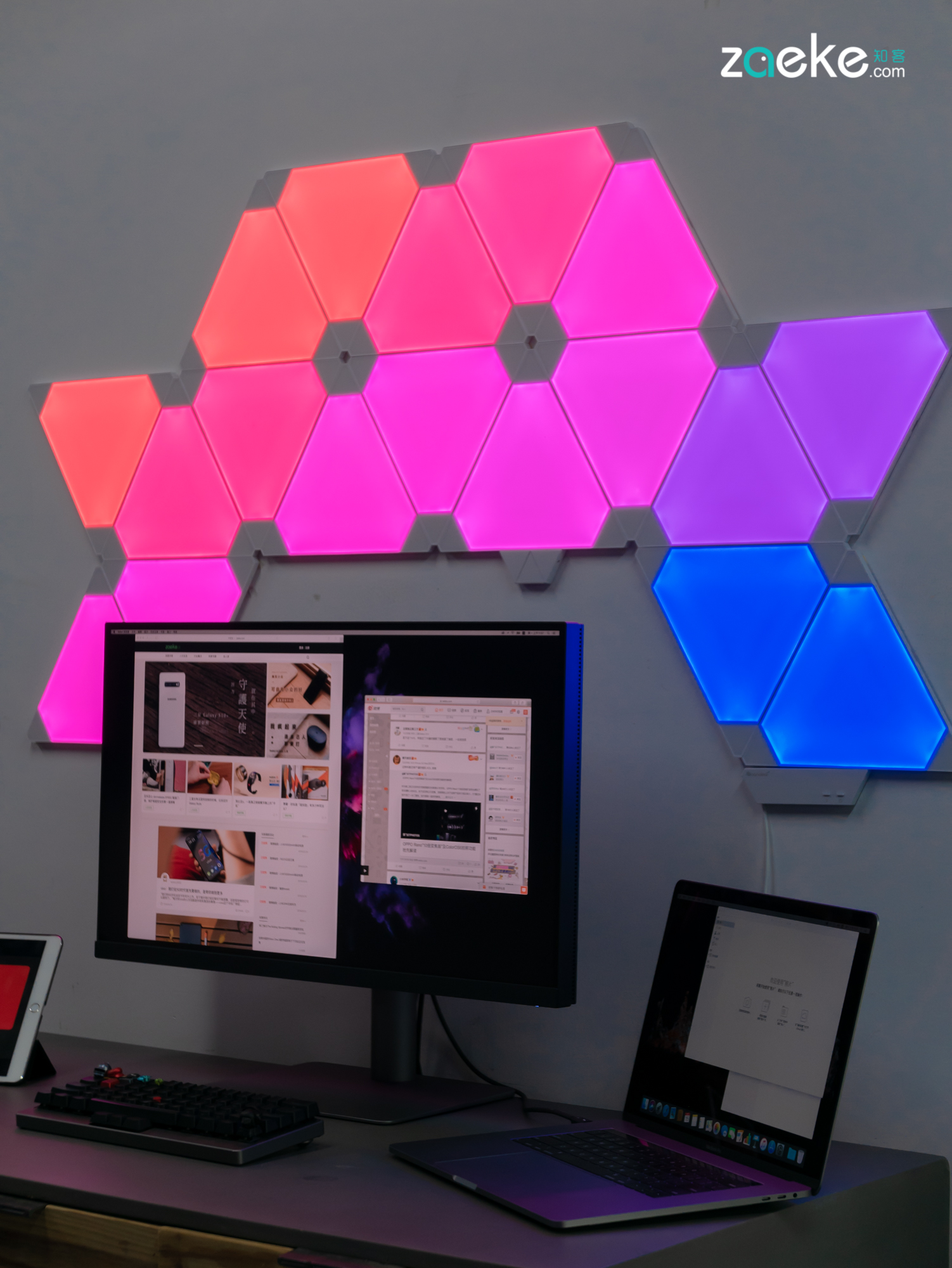 智能方块灯nanoleaf,nanoleafrgb灯条