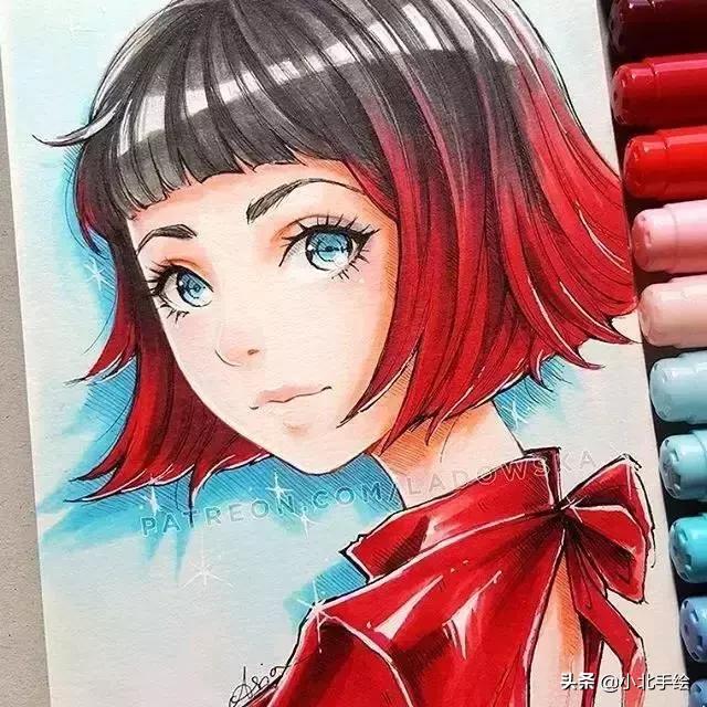 马克笔绘画初学者该用哪种马克笔,马克笔简单调色理论