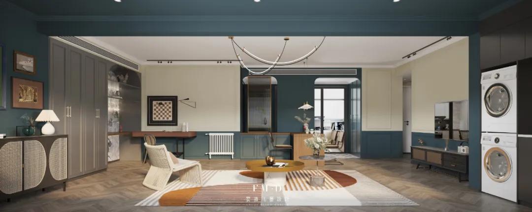 餐客一体通阳台设计,客餐厨阳台一体