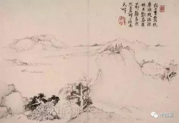 枯笔讲解,赏析枯笔