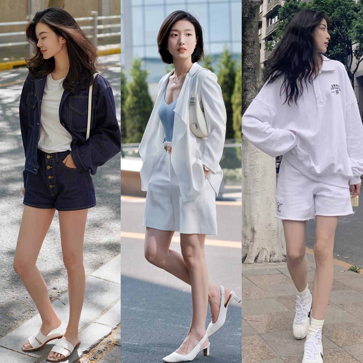 适合春天穿的垂感长腿裤,窄版修饰腿夏季裤子推荐