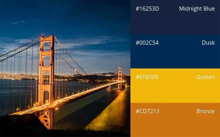 100种颜色组合及如何应用（三、旅行篇）