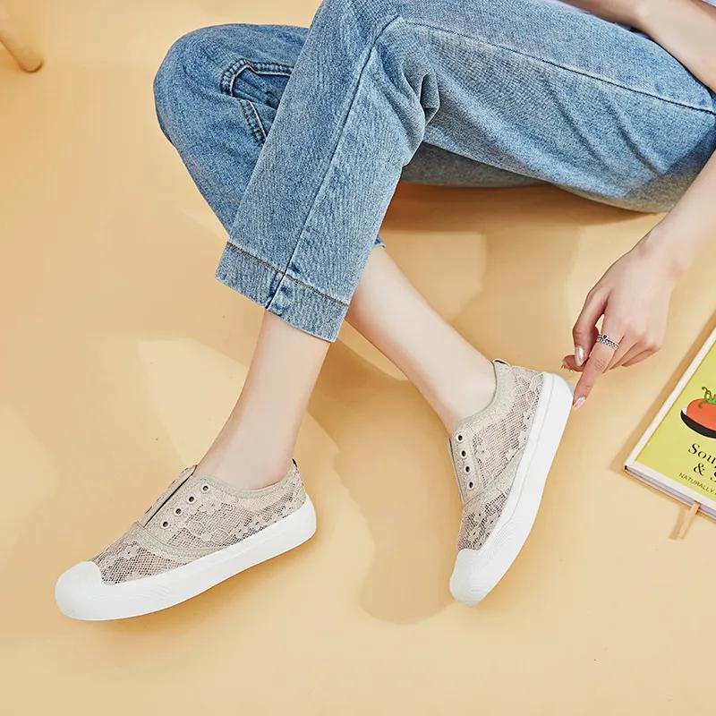 蕾丝小雏菊懒人鞋,穿上比高跟鞋还好看