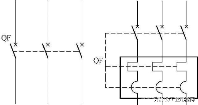 电气元件位置图和电气元件布置图,配电电气元器件符号讲解
