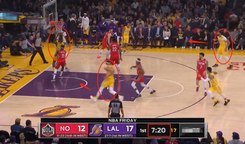 詹姆斯超远三分看呆麦基,麦基妙传詹姆斯