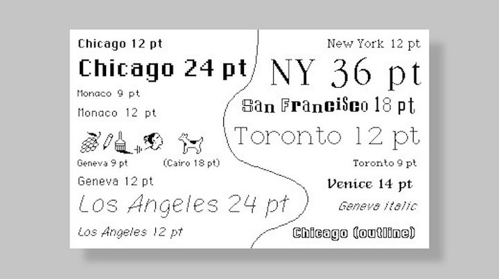 Mac笑脸、像素字体、微软纸牌…苹果第一代设计师有多厉害？