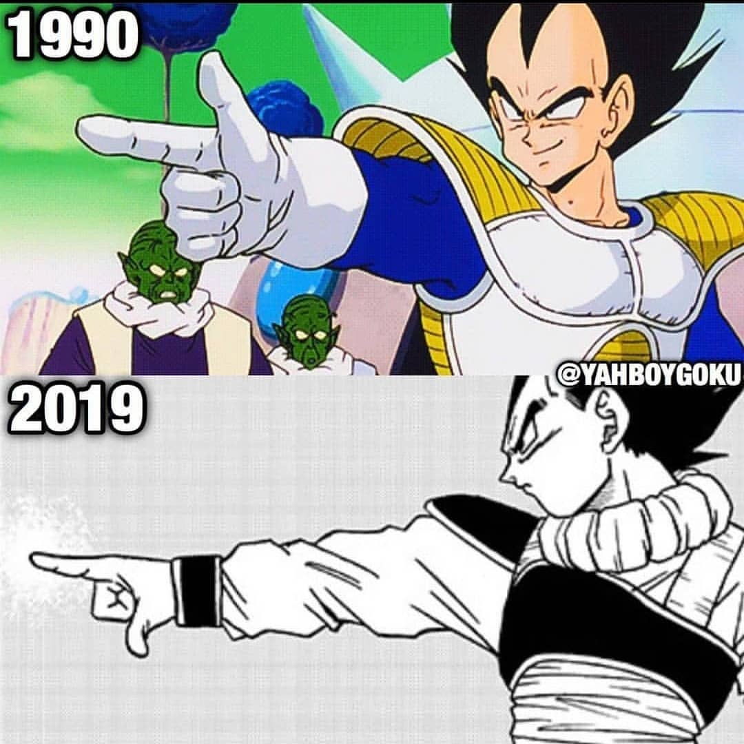 龙珠画风与别的漫画画风对比,龙珠z和龙珠超画风对比图片