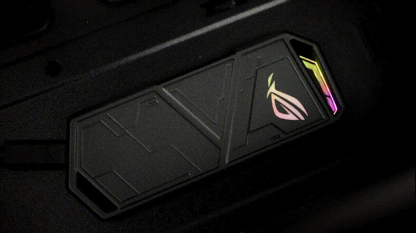 既要高速也要炫酷，ROGSTRIXARION固态硬盘盒评测