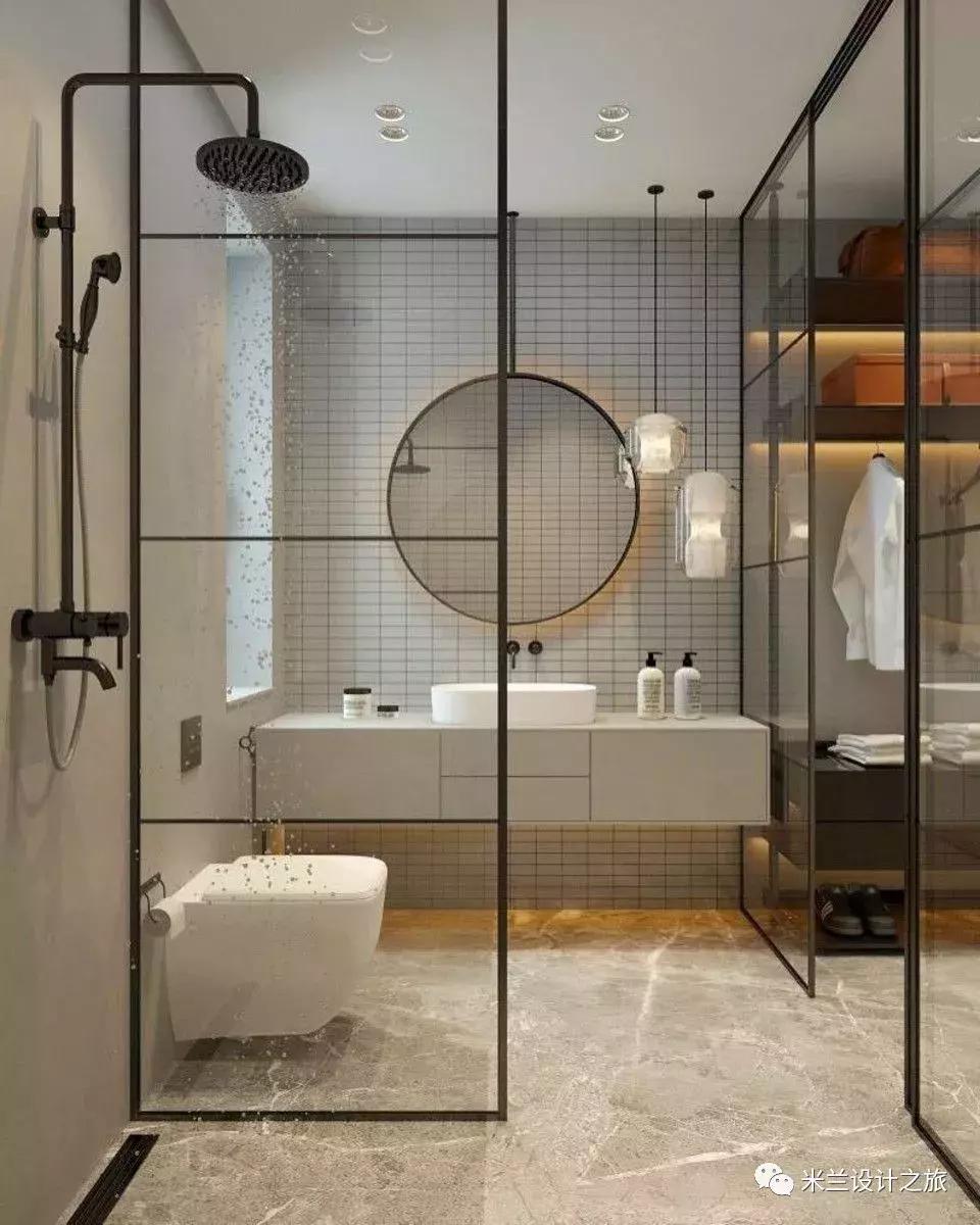 卫生间共用淋浴间设计方案,卫生间装洗衣机设计方案