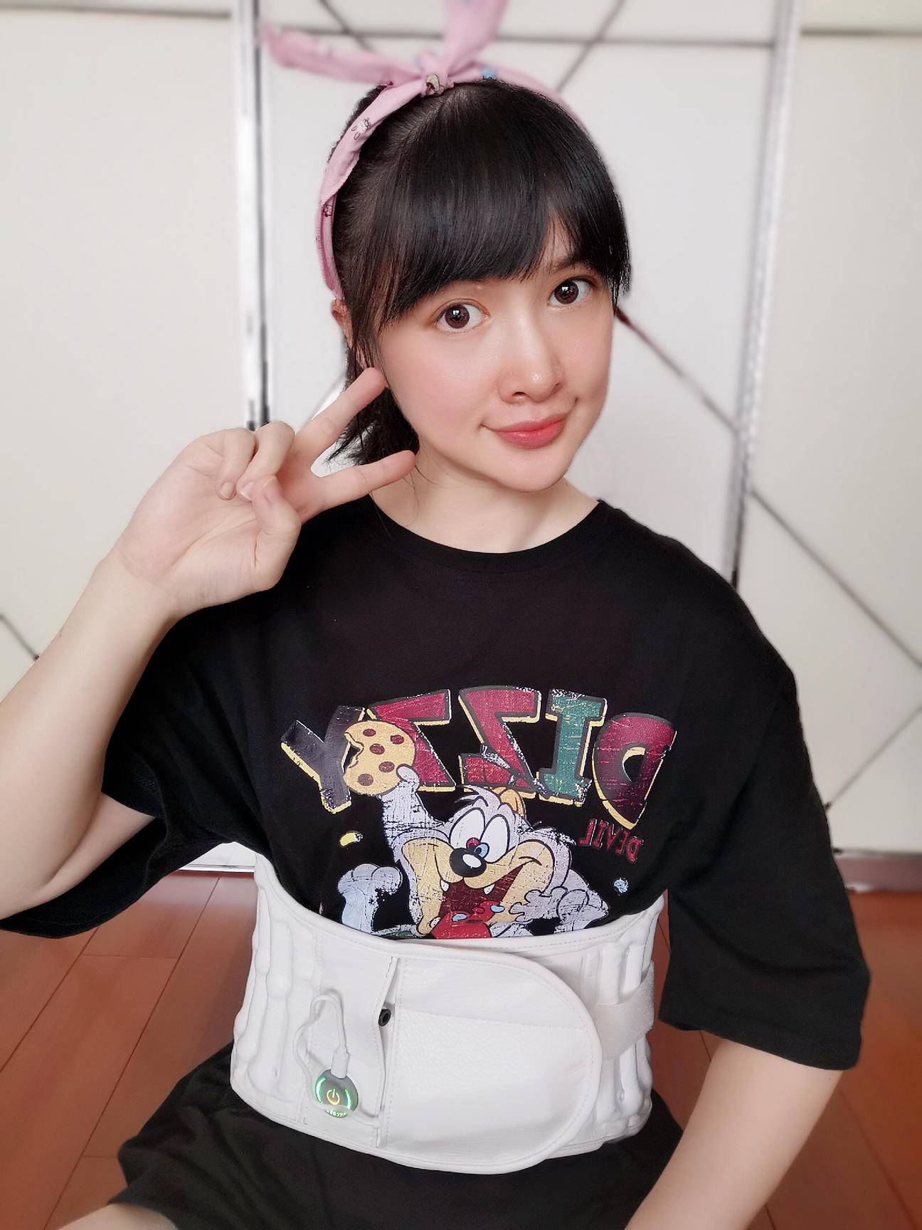 酷轻松石墨烯按摩腰带,酷轻松石墨烯支撑腰带操作视频