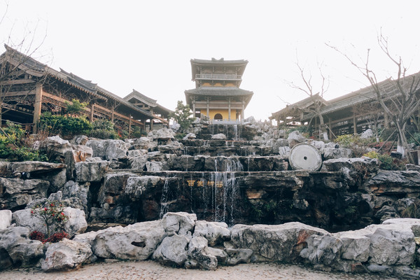 来东方盐湖城过大年,冬游河北阜平骆驼湾过大年