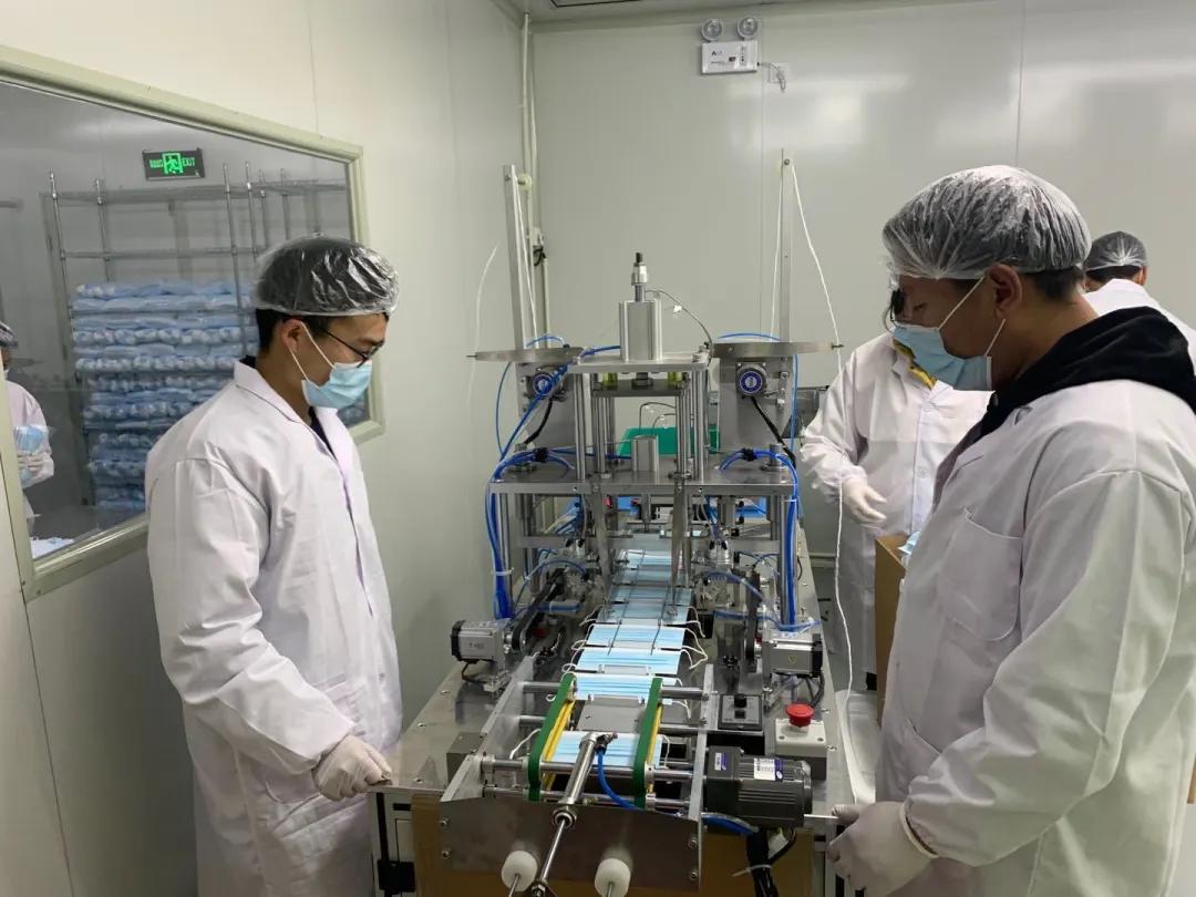 医用口罩厂投产,汶川阿坝州口罩