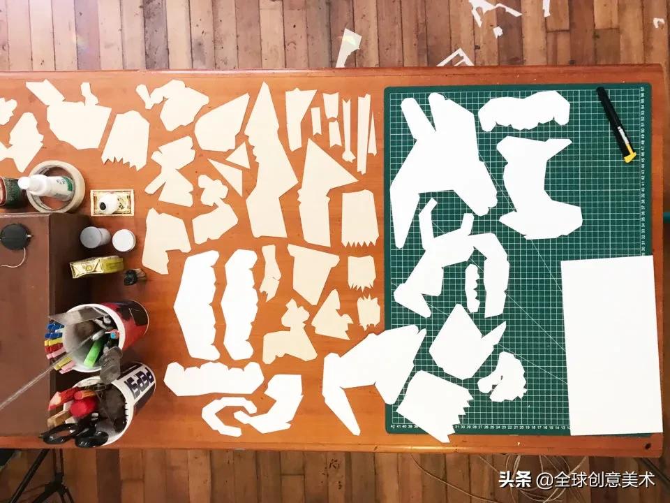 纸艺3d恐龙,立体恐龙手工纸模型