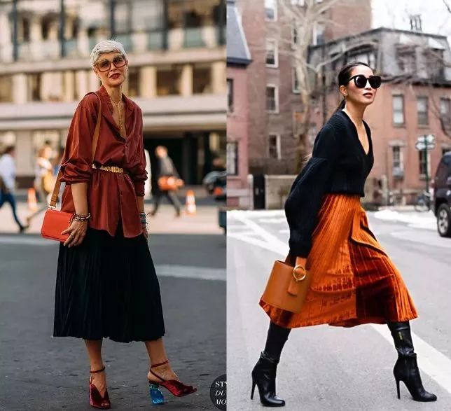 120斤158cm胖mm穿搭裙子,120斤160微胖女生秋装毛衣穿搭