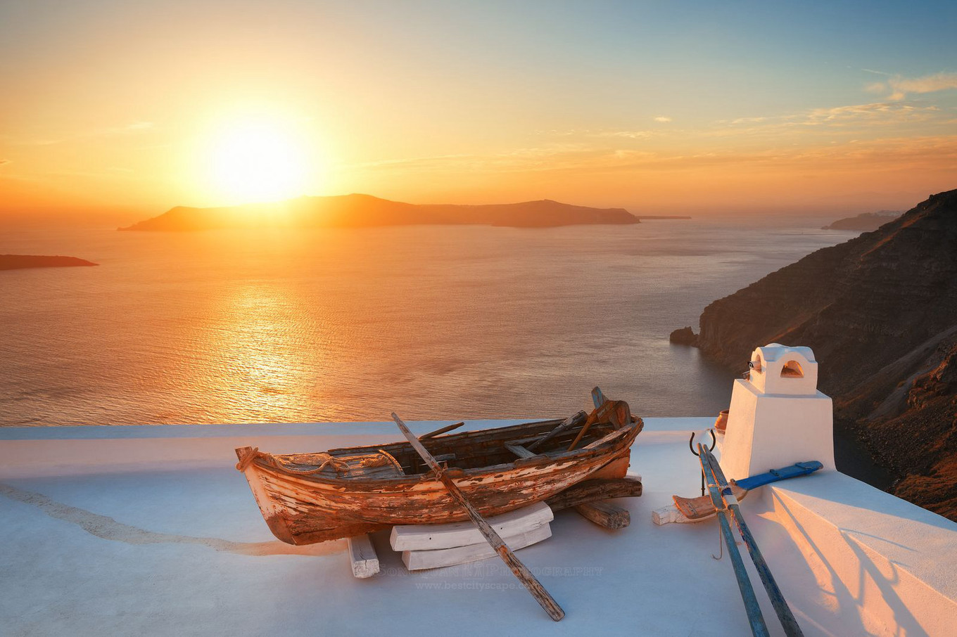 希腊圣托里尼一年四季,希腊圣托里尼岛介绍