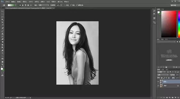 ps简单制作木刻效果,ps制作小图标黑白人物