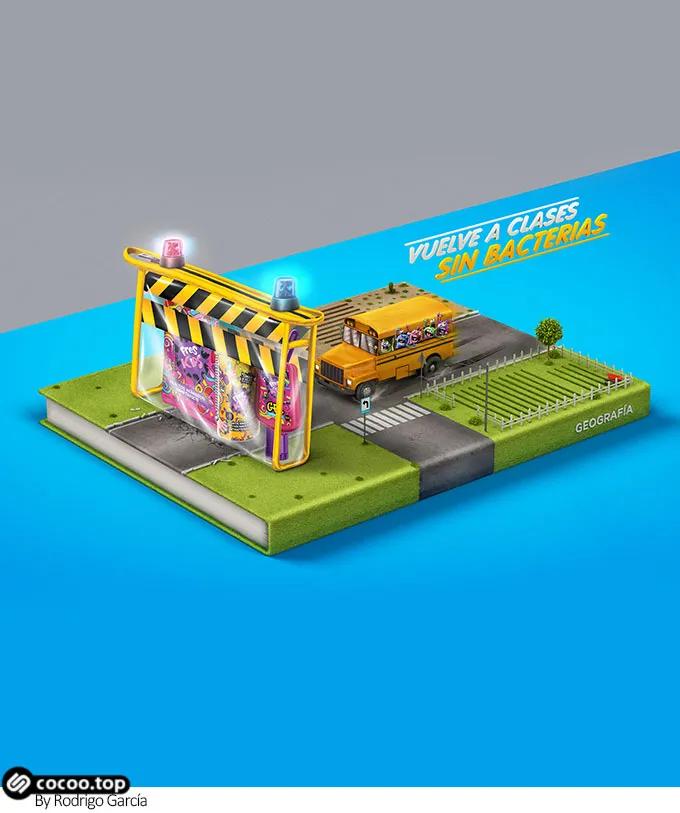 设计中缺少空间感,设计构图的九种方法