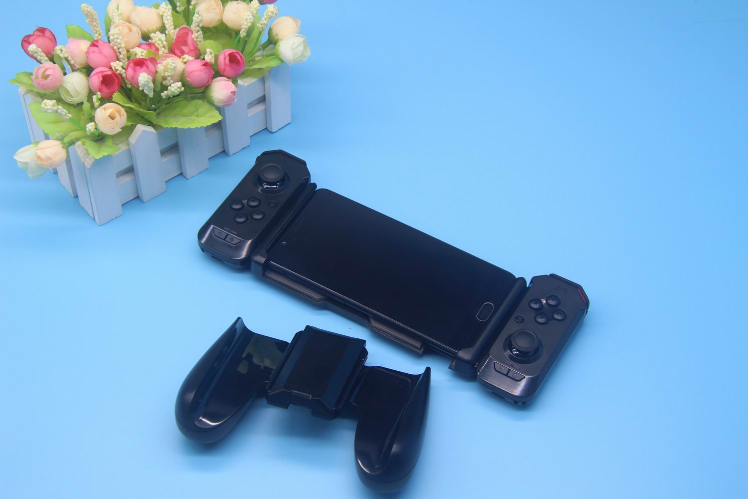 北通单双游戏手柄评测,北通h2手柄扩展握把