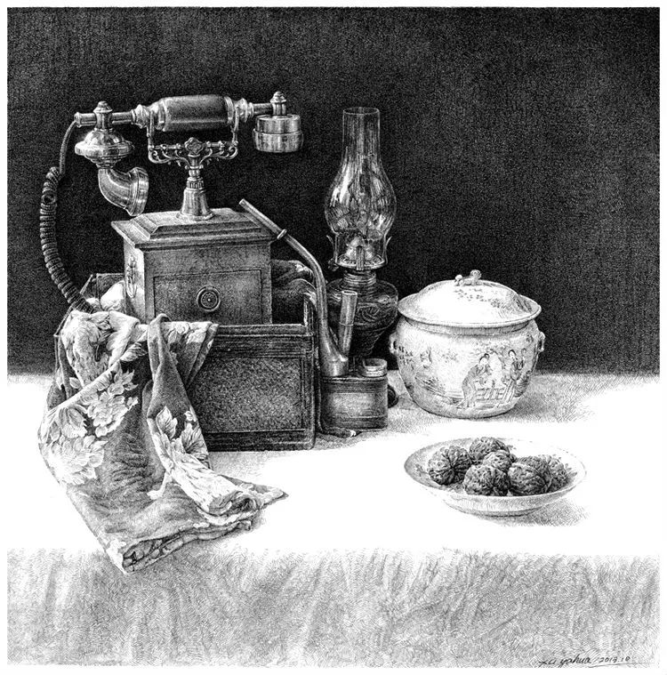 新一代中国钢笔画领军人物,极品五大钢笔画简直美爆