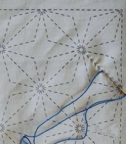 学刺子绣入门教程,刺子绣入门针法教程图书