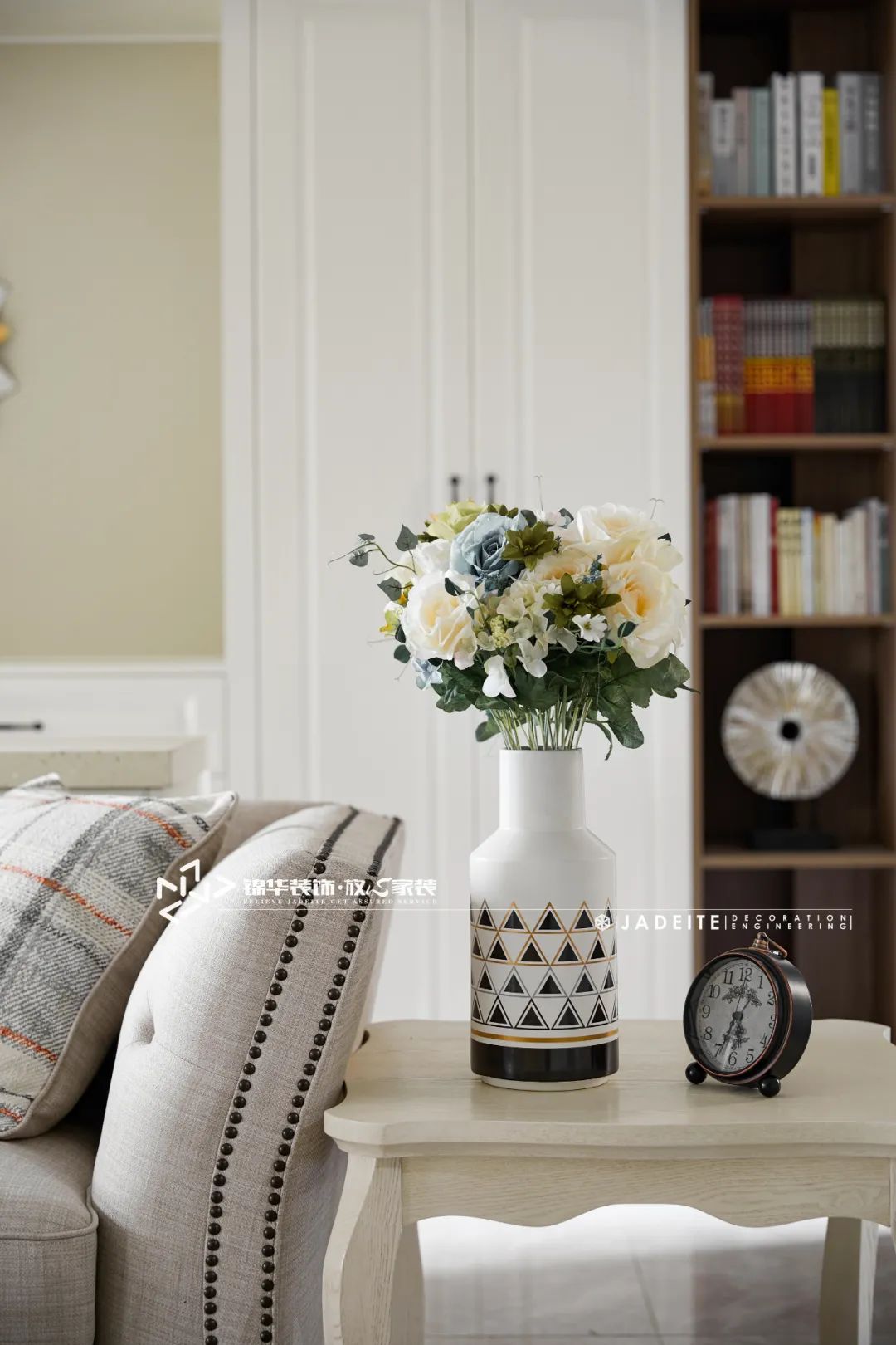 锦华装修美式案例,锦华装修效果图小户型