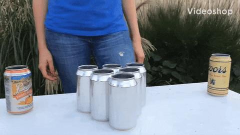 硬核开易拉罐神器，二话不说！直接把脑壳掀翻！