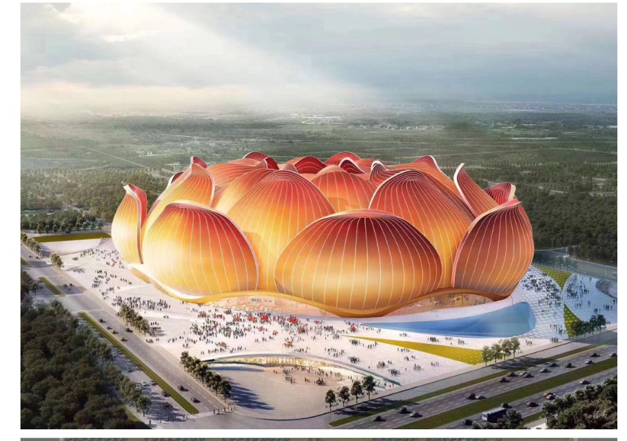 广州恒大足球场建设的进度,广州恒大足球场动工仪式