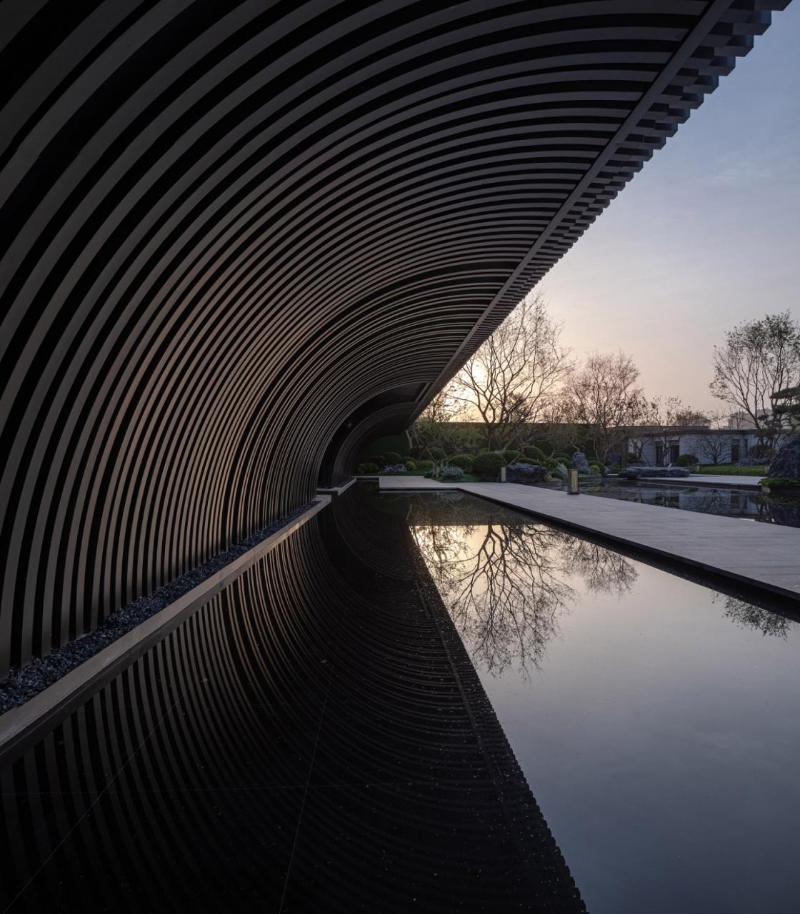 美的禹洲大河实景,扬州美的禹洲大河艺术馆