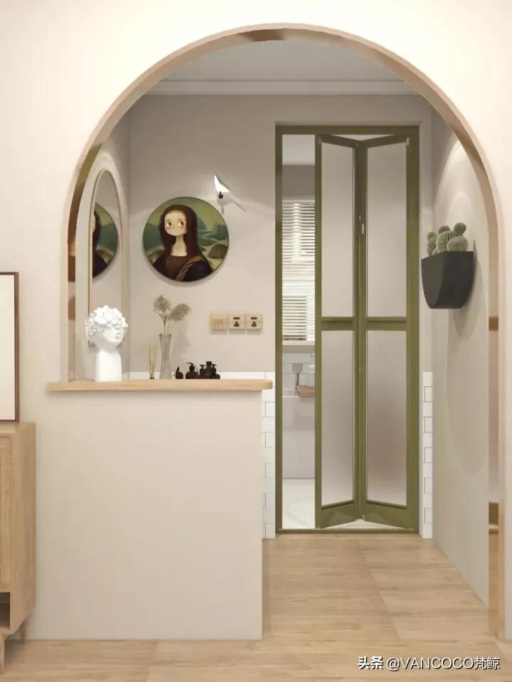 北欧风格浴室带浴缸装修,北欧风格装修浴室浴缸