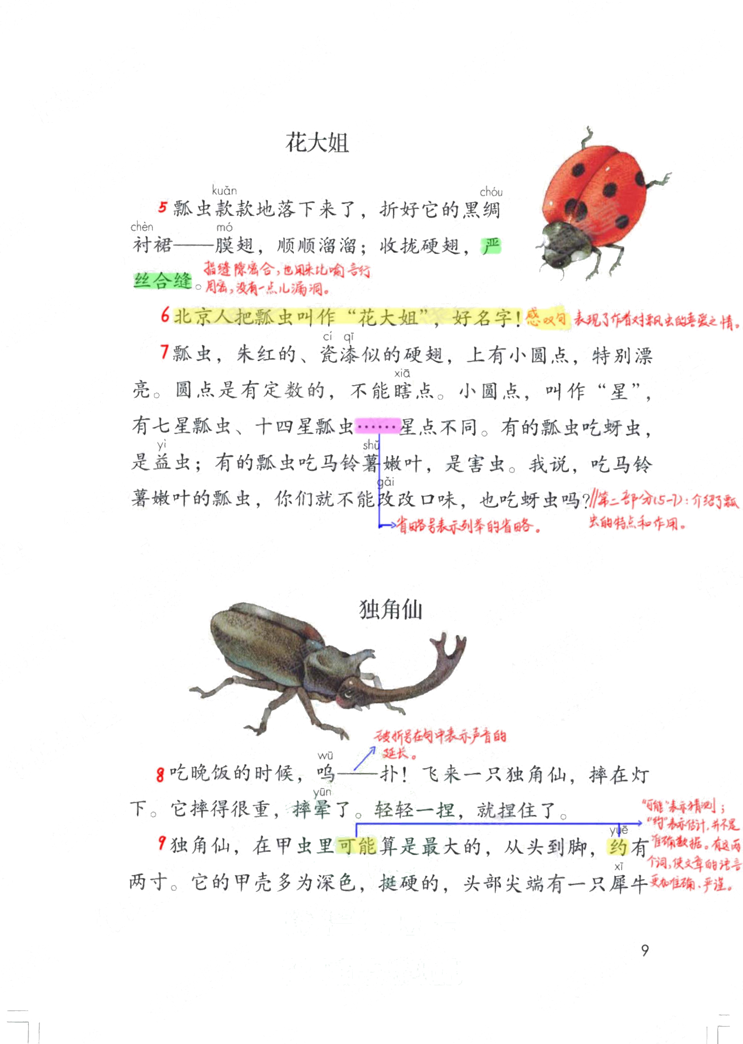 三年级语文下人教版第一单元笔记,三年级语文下册笔记完整版三单元