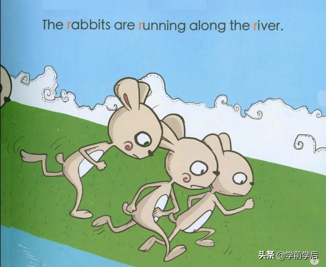 简单的小绘本带插图的英语,有趣的字母英语绘本