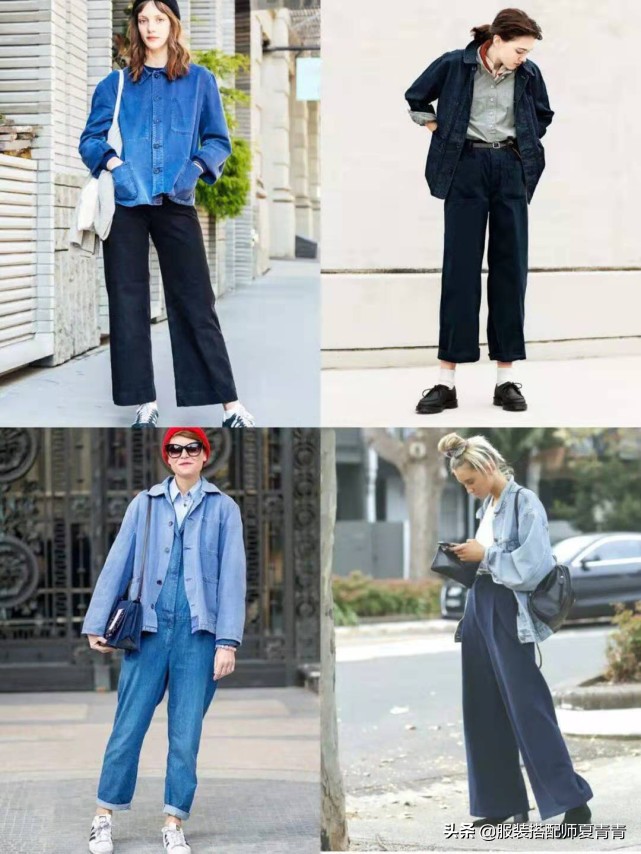 比较大的牛仔外套怎么穿,牛仔外套怎么穿不土气男