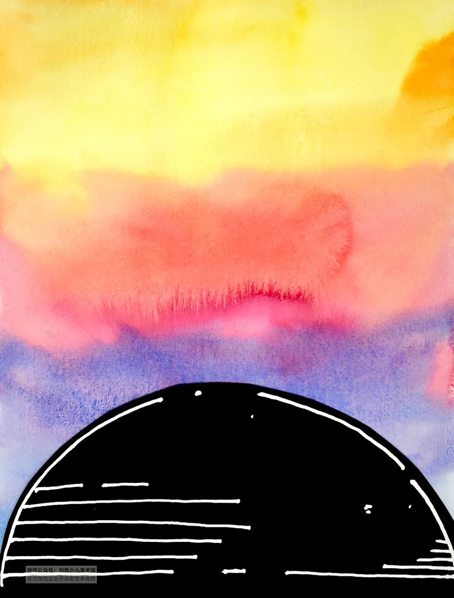 儿童画静物花卉,以花朵为主题的儿童画色彩丰富