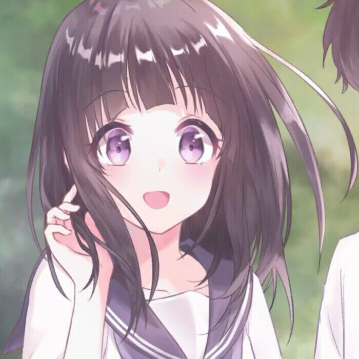 情侣头像动漫一男一女情头,情侣头像动漫分开一人一张