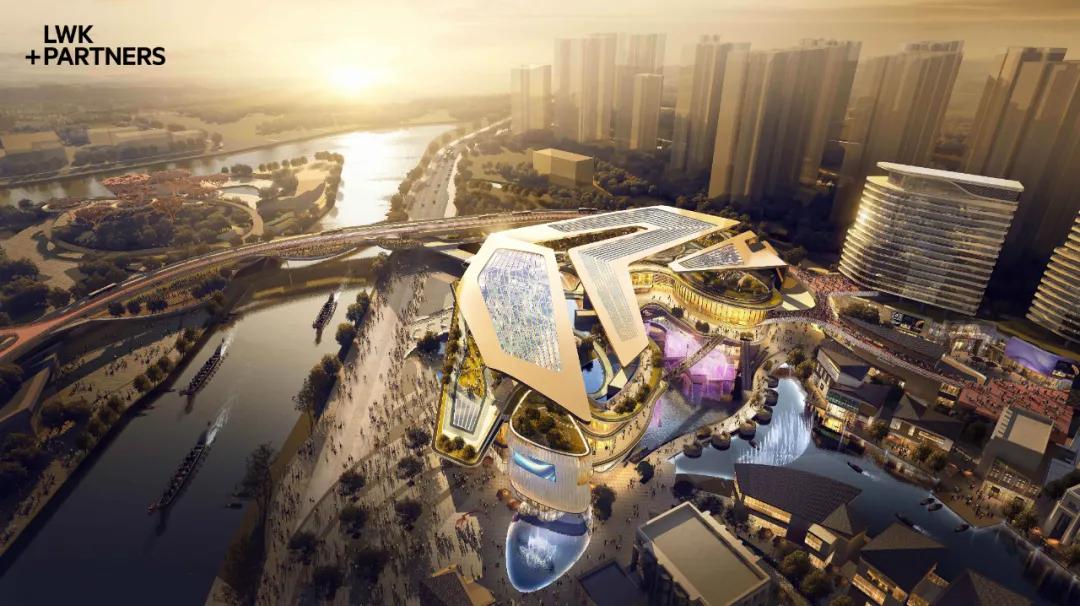 LWK梁黄顾|中山欢乐海岸购物中心及公寓设计方案出炉