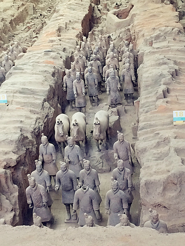 秦始皇陵兵马俑的历史故事文字,秦始皇陵兵马俑的艺术成就