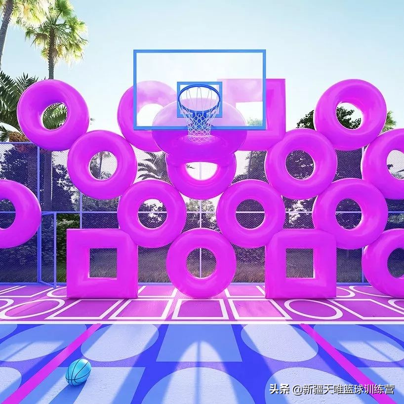 全球最美大学篮球场,全世界最美空中篮球场