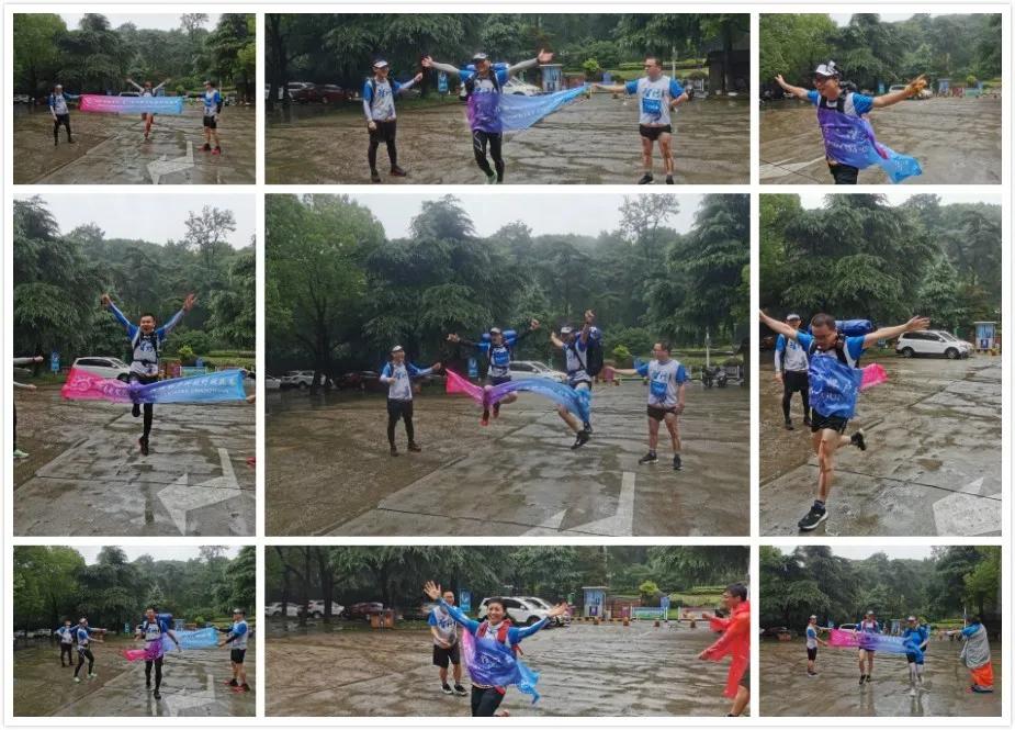 跑向沙9|雨疏风骤,绿肥红瘦,是跑山的节奏——南航沙9拉练