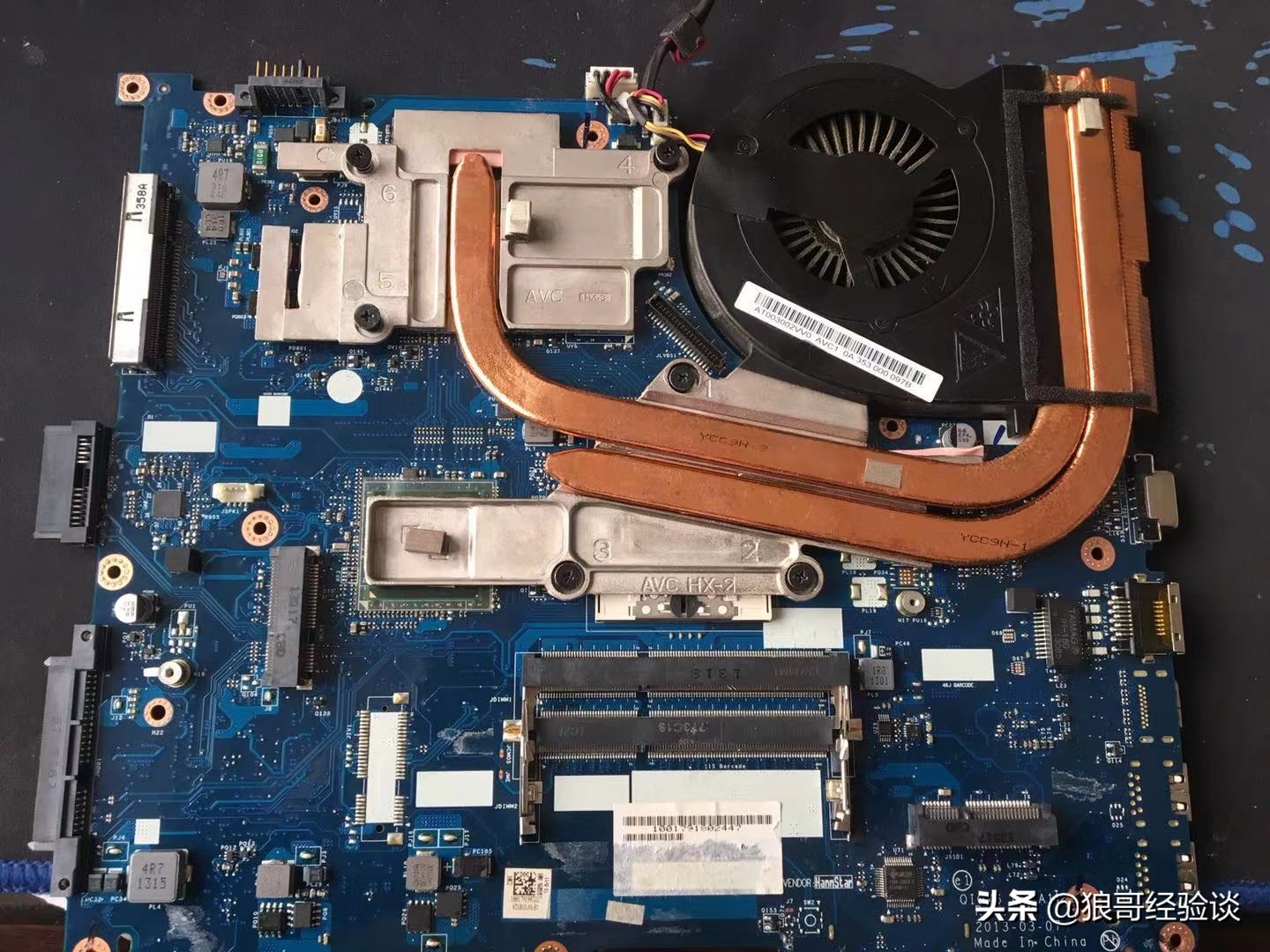 联想笔记本电脑进水维修,联想y500主板进水维修