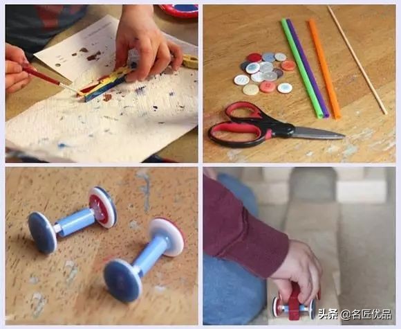 手工制作非常好玩的玩具,手工玩具制作关于小车