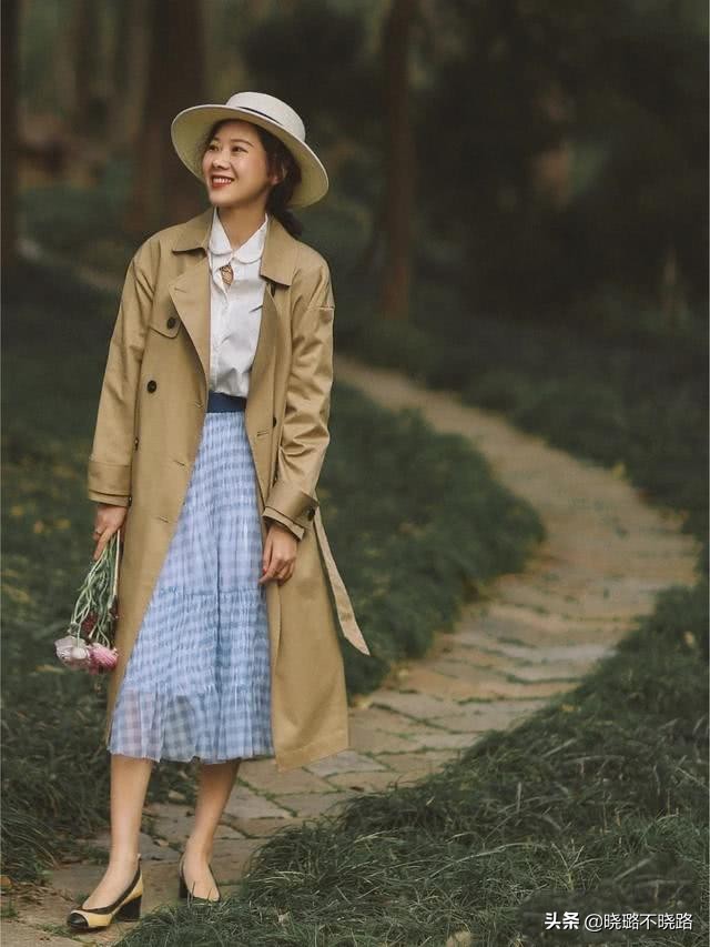 风衣包臀裙穿搭秋冬,风衣穿搭半身裙秋冬款