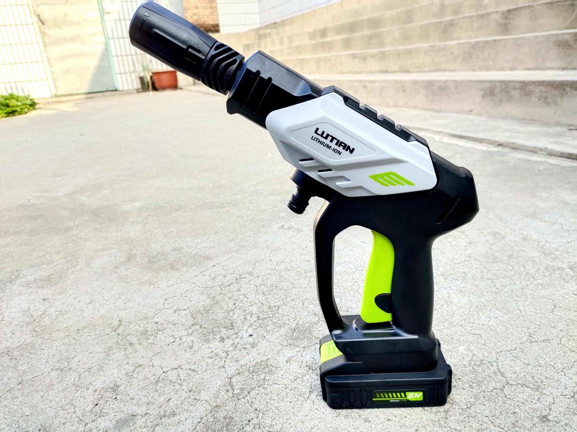 绿田沙漠之鹰锂电池洗车机评测,绿田沙漠之鹰40v锂电洗车机