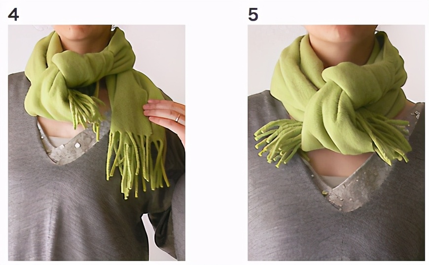 跟上流行必学的15种秋冬围巾系法!天天系出不一样的围巾