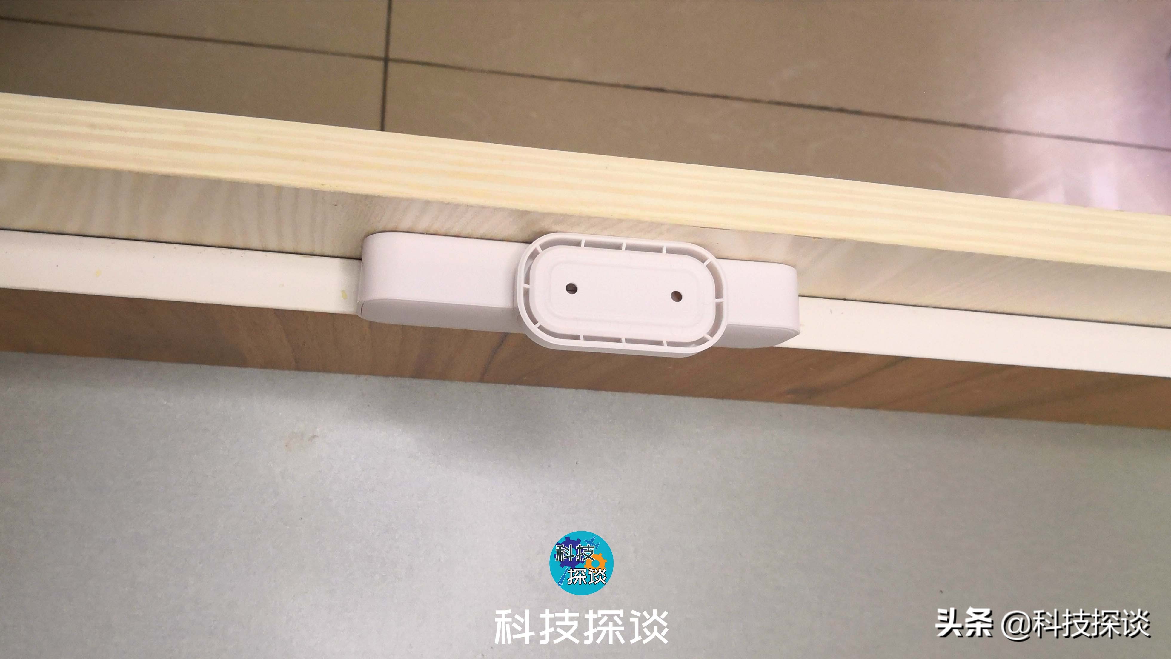 衣柜抽屉锁免开孔带钥匙,无需打孔刷卡抽屉锁测评