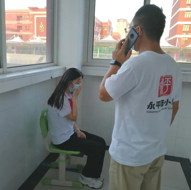 郑东新区永平路小学2021年秋季返校开学暨疫情应急处置演练