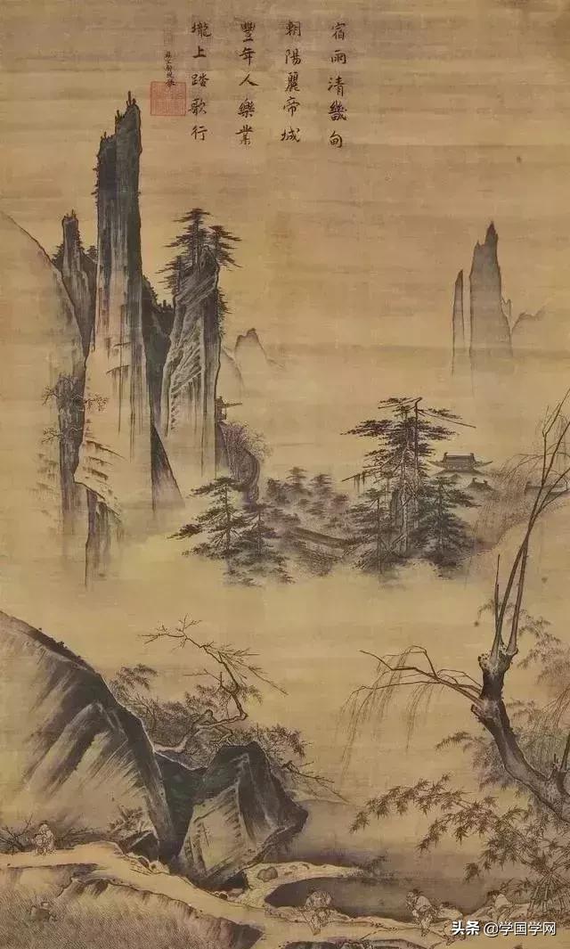 细节古画图片欣赏,当古画放大100倍处处都是细节
