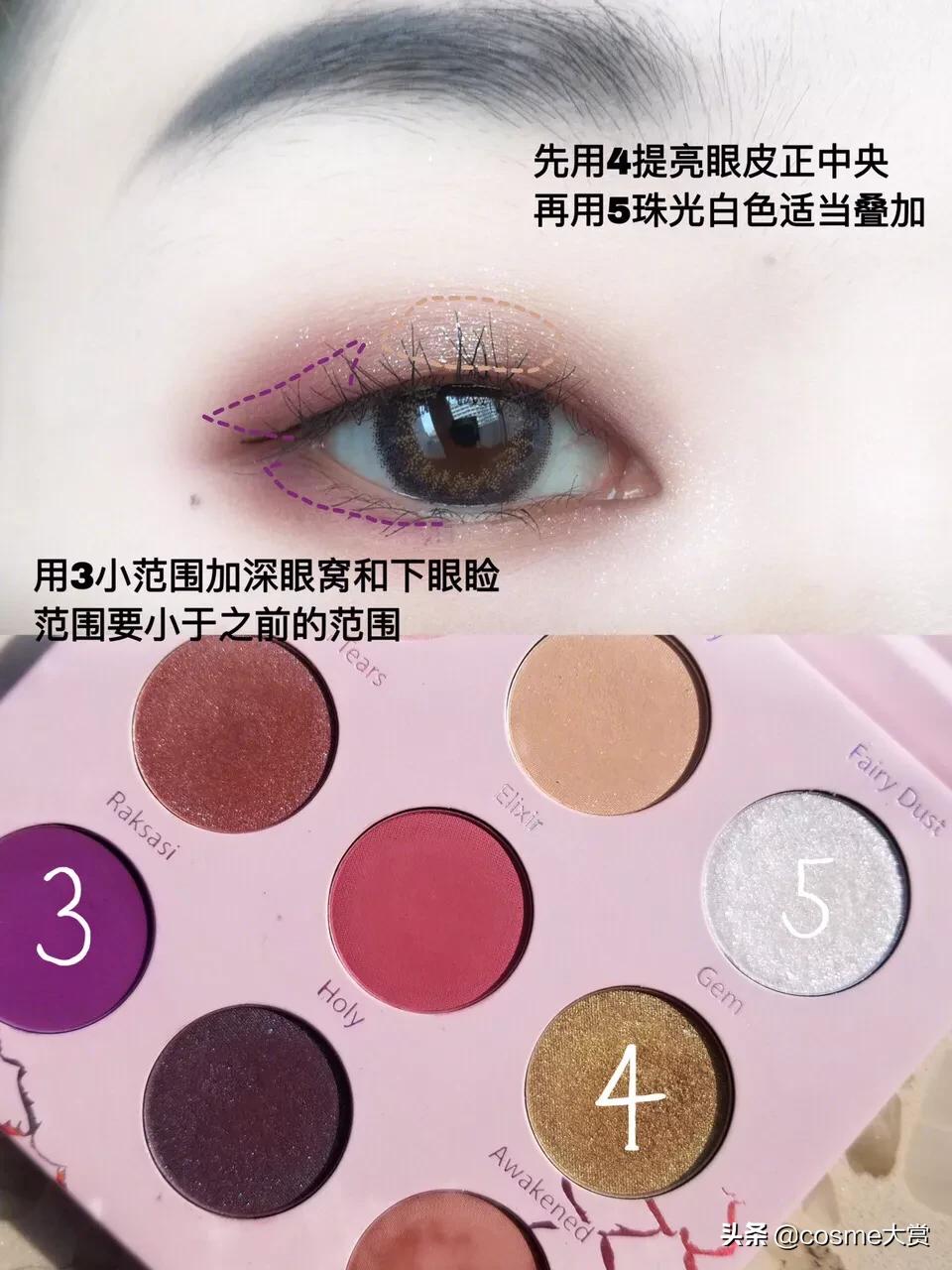 单眼皮日常眼妆新手教程,单眼皮日常的眼妆步骤及思路