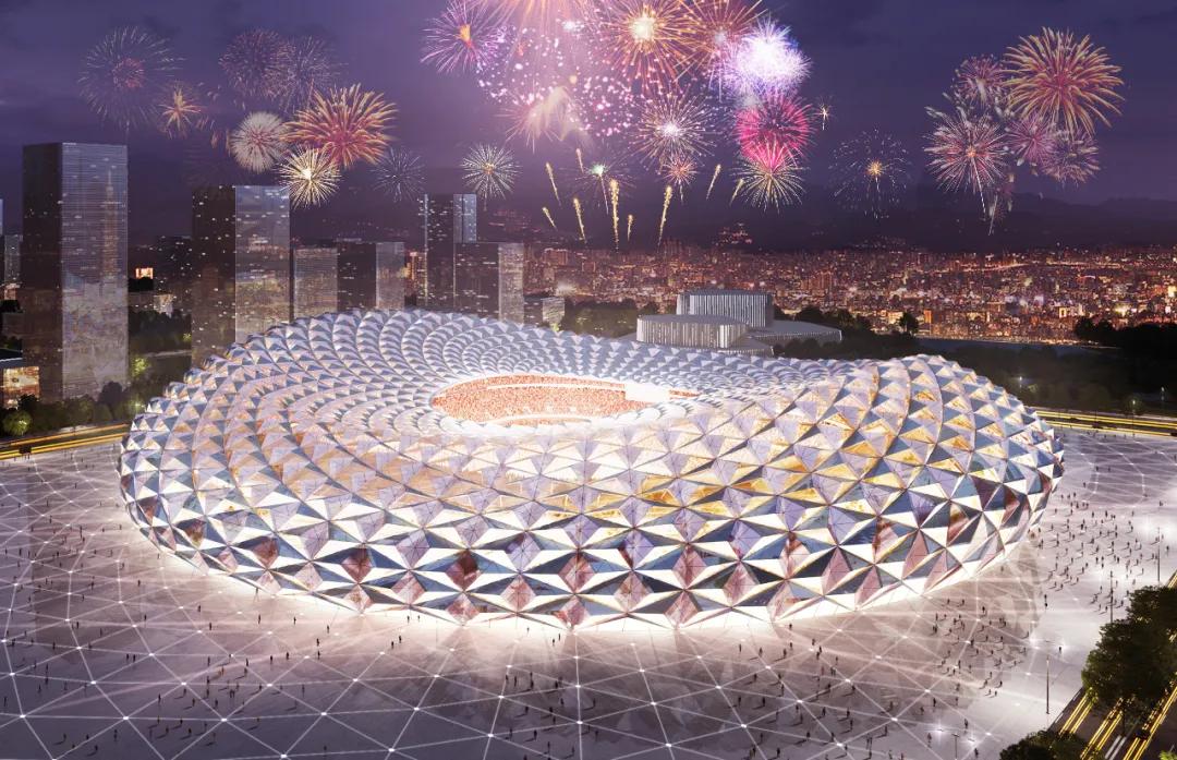 120亿的恒大足球场,恒大足球场看台设计